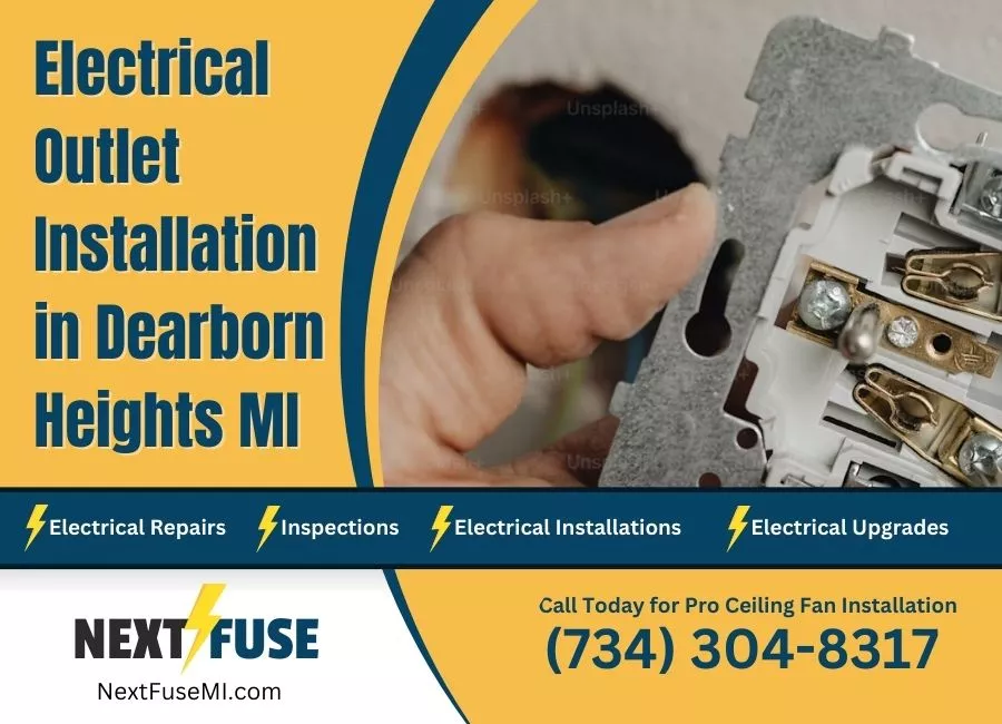 Electrical Outlet Installation in Dearborn Heights MI